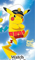 Captain Pikachu on Red Speedo [Edition]