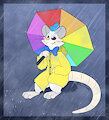 Egret the Rain-possum