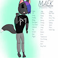 Fursona - Maek by SurtseySnow