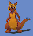 Kangaroo Character by Bearnot