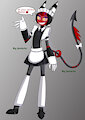 Sebby the maid cyborg imp