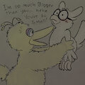 Big Bird Size Difference by Nishi