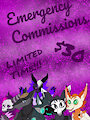 EMERGENCY COMMISSIONS OPEN!!!