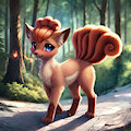A Stroll With Vulpix