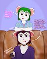 Sisters!! ~ Mel n' Mere Watch Some TV Together :) Description (to copy to IB):
