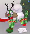 [C] Christmas Reindeer 2 by UniaMoon