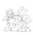 Sonic! Come in front of me!! by Gatoh