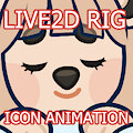 Live2d Rig - Icon Animation by CruelJules