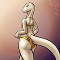 bikini lizard by Spe