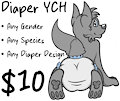 Diaper YCH [OPEN] by MxMomFox