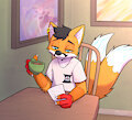 Comfy Fox by Milachu92