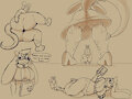 Atlyss doodles by Kaliburr
