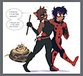 Miraculous: Tales of the Jungle Book-Chat and Kaa