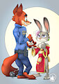 Nick and Judy Undercover by mysticalpha