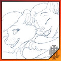 Cari Snuggles by HellCatIllustrations