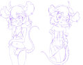01.27.2024 Paige sketches by mouseyprince