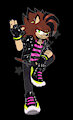 Neon Punk Hedgie - SOLD by RoadkillXing