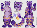 |COM | Purple Space Tiger Reference by Maxwtv