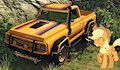 My GTA Online Applejack car (Yosemite Rancher)