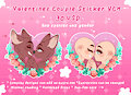 Valentine's couple stickers! by Techagau