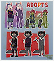 Adoptables auction [AVAILABLE] by GreenFr00g