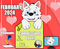 Commissions Open - February 2024!