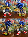 Custom SA2 Sonic With Upgrades Figure