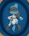 Riolu Recuperating (Wet) by OverFlo207