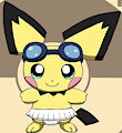 Riley the Pichu by BenBracknell11