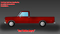 Red Chevy C-10 Pickup Truck from GroundHog Day.