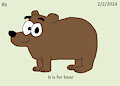 My ABC Animal Month - Bear