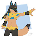 Anubis Palworld by ROO310