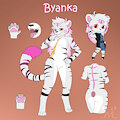 Byanka the white tiger OC by JMLuxro