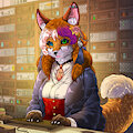 Humble Fox Tech Maiden (Commission) by kitsuneyoukai