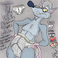 Basti Modeling Tidy Whities Underwear Diapers by RhythmCHusky94