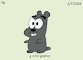 My ABC Animal Month - Gopher