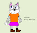 Wolf Daily OC - Daisy the Wolf