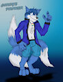 Blue Fox! by altered