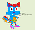 Cat Daily OC - Proto the Portal Cat