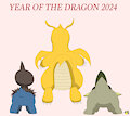 Year of the Dragon 2024 by pichu90