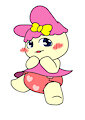 Chamametchi In Pink Heart Diaper by Orangegame07