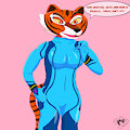 Zero Suit Tigress by CarlosTheToast