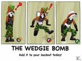 The Wedgie Bomb