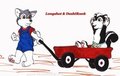 Husky powered Wagonride