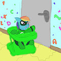 [2020] Green Dashie trying to escape