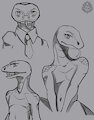 Snake Sona Sketches by Nps