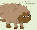 Porcupine Daily Character - Porcupine (Arthur)