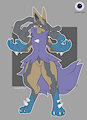 Ghost Ground Mega Lucario Adopt-OPEN