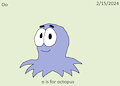 My ABC Animal Month - Octopus