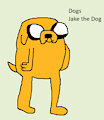 Dog Daily Character - Jake the Dog